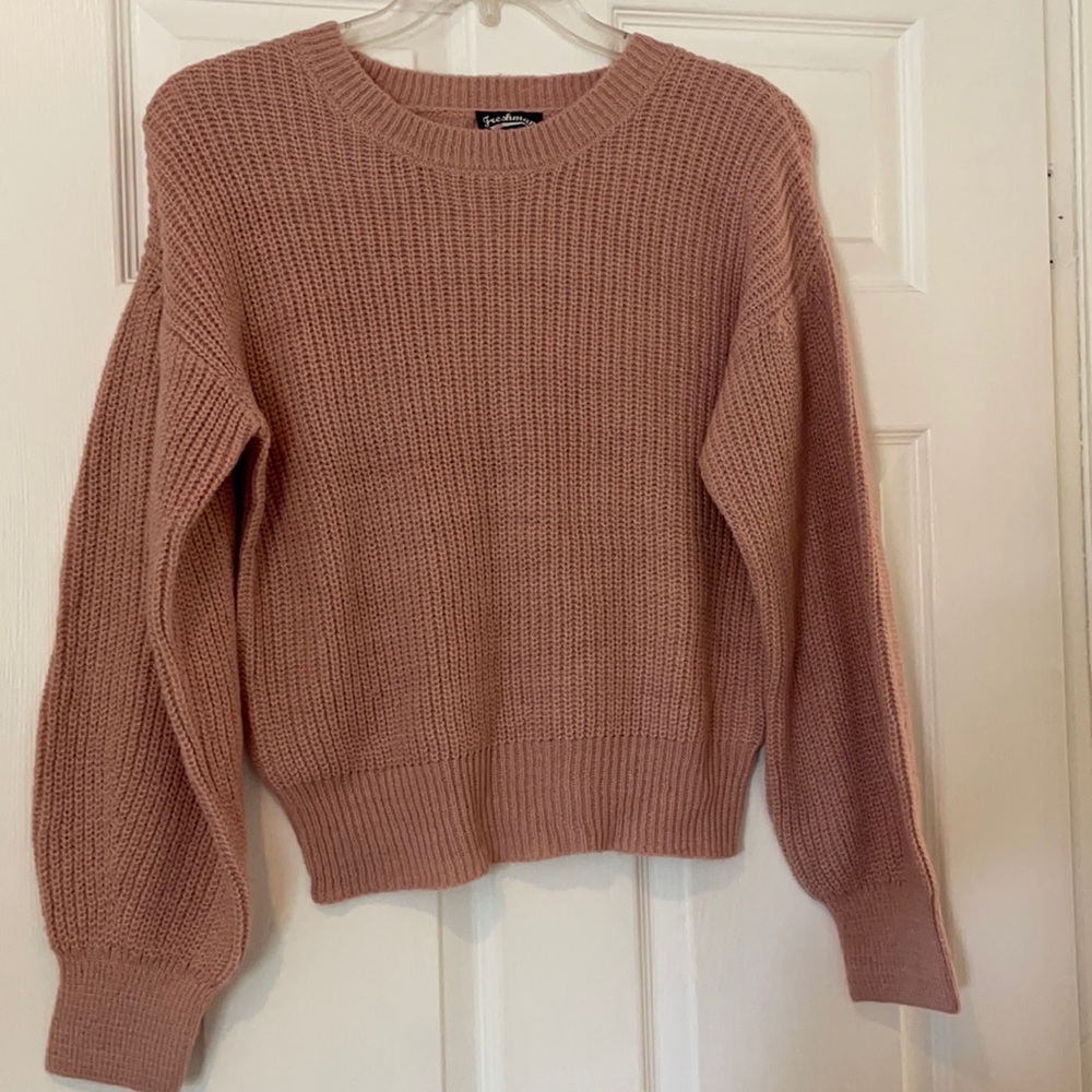 Pink sweater